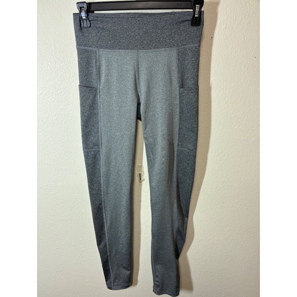 Aeropostale Leggings Athletic Yoga Gym Workout Gray Size Small